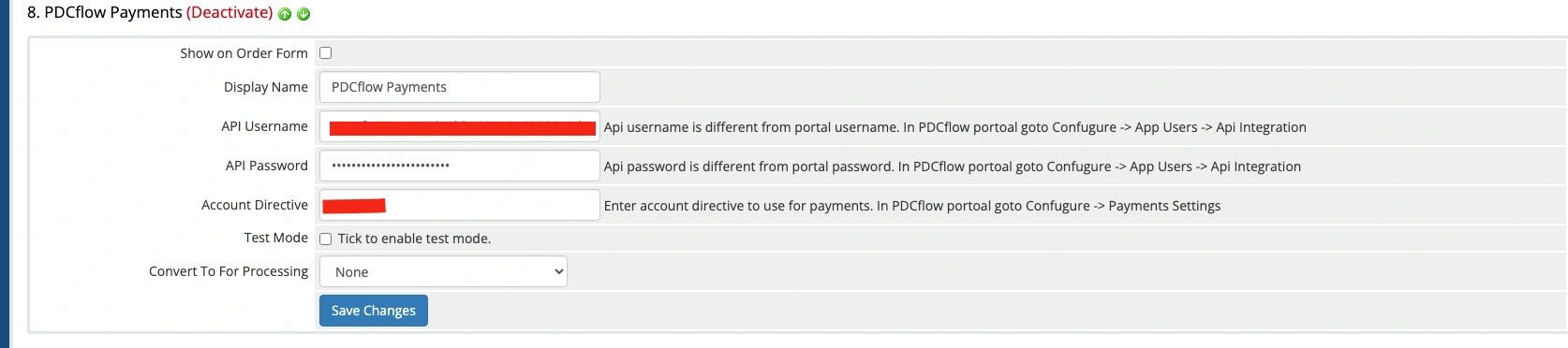 PDCflow Esignature Integration